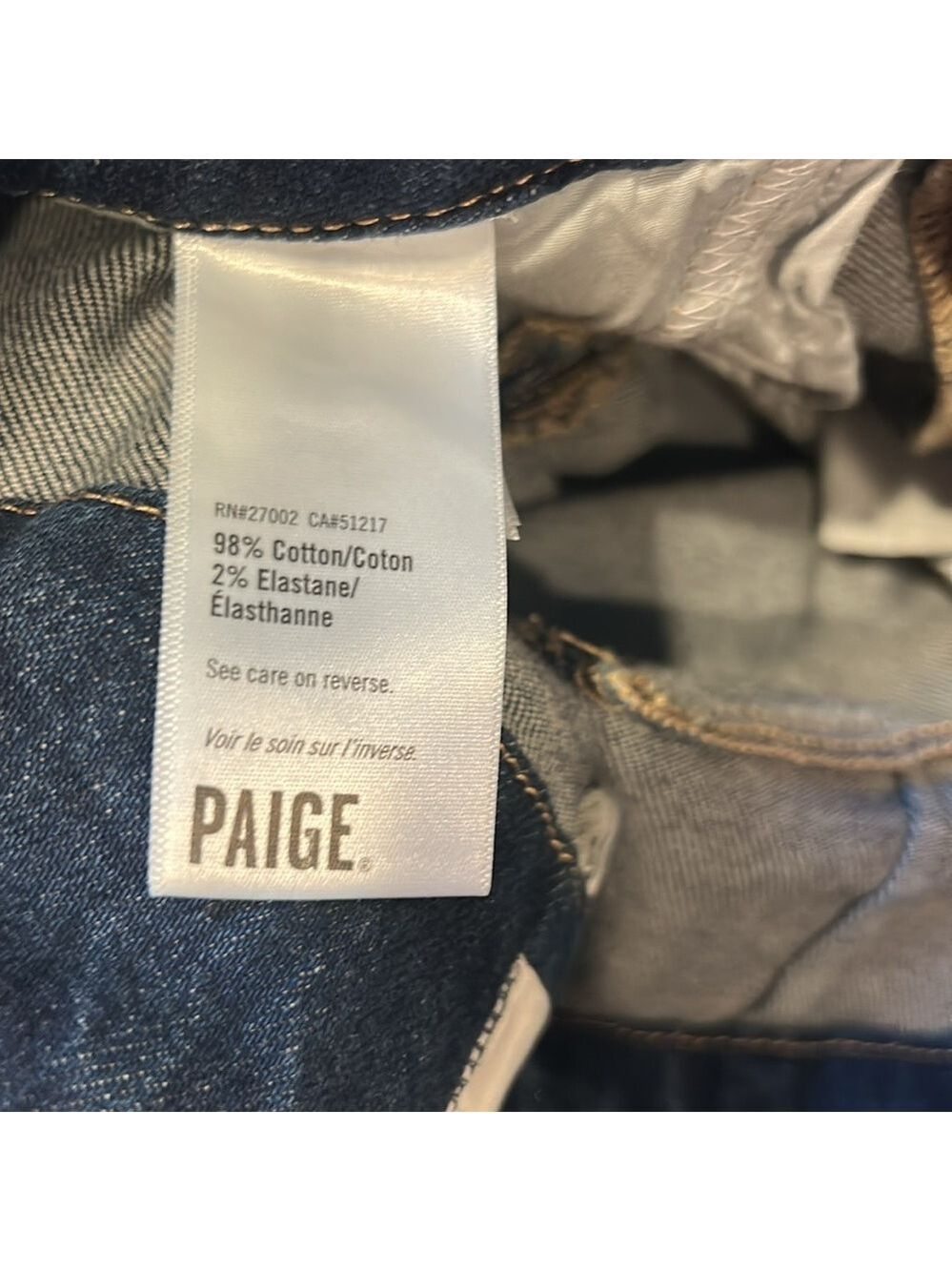 NWT Paige Dion Cargo Pockets Gracie Lou Wide Leg Jean Size 26 - Picture 13 of 13